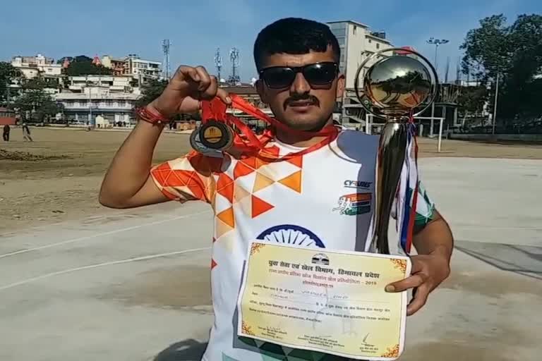 disabled Athlete Virendra Singh won gold medal