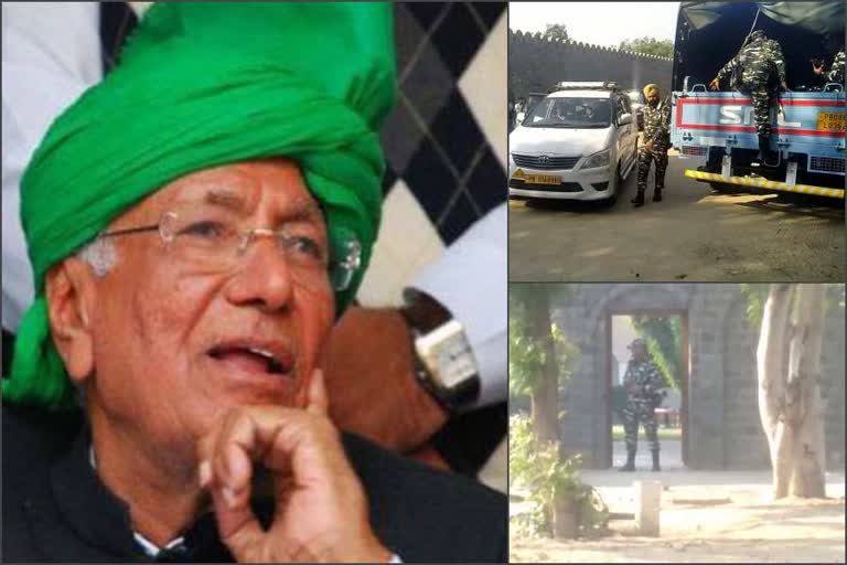 enforcement directorate raid on om prakash chautala farm house at sirsa