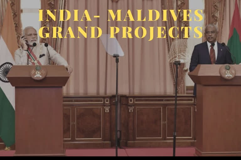 India-Maldives inaugurate four key bilateral initiatives signed last year