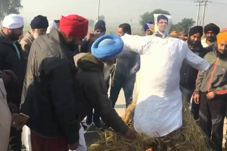 farmers protest fatehabad