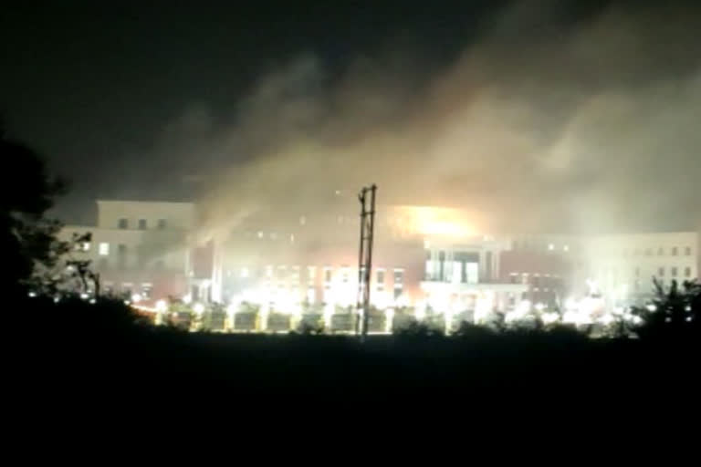 Fire in Jharkhand Assembly Building, Ranchi Police, New Assembly Building Ranchi, Jharkhand Assembly Building, झारखंड विधानसभा  भवन, रांची पुलिस, नया विधानसभा भवन रांची,  झारखंड विधानसभा के भवन में आग