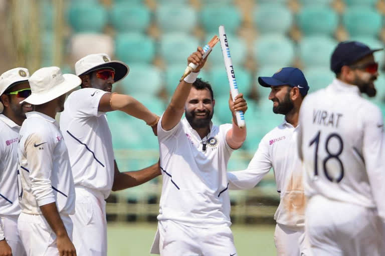 ICC Test rankings:Mohammed Shami breaks into top-10 after impressive show in home series