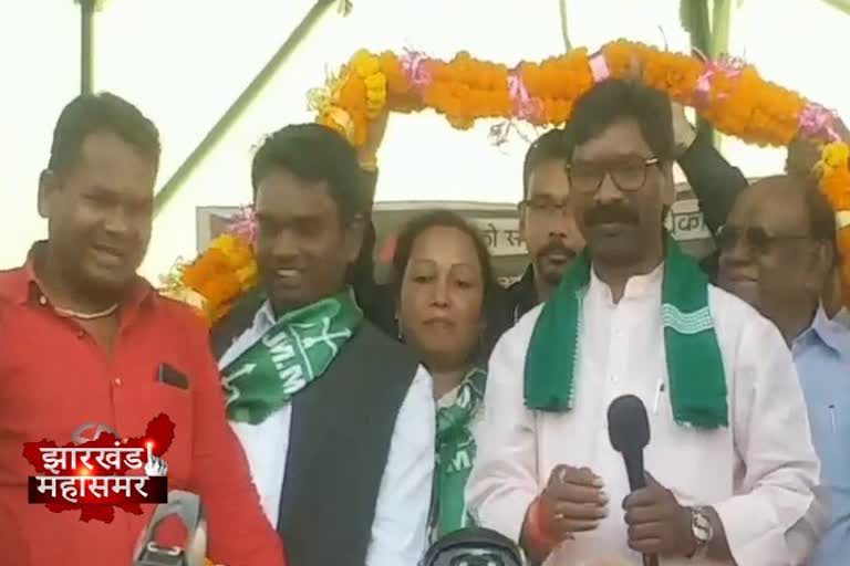 Raghubar Das, Hemant Soren, Jharkhand Assembly Elections 2019, Potka Assembly, JMM, रघुवर दास, हेमंत सोरेन, झारखंड विधानसभा चुनाव 2019, पोटका विधानसभा, जेएमएम