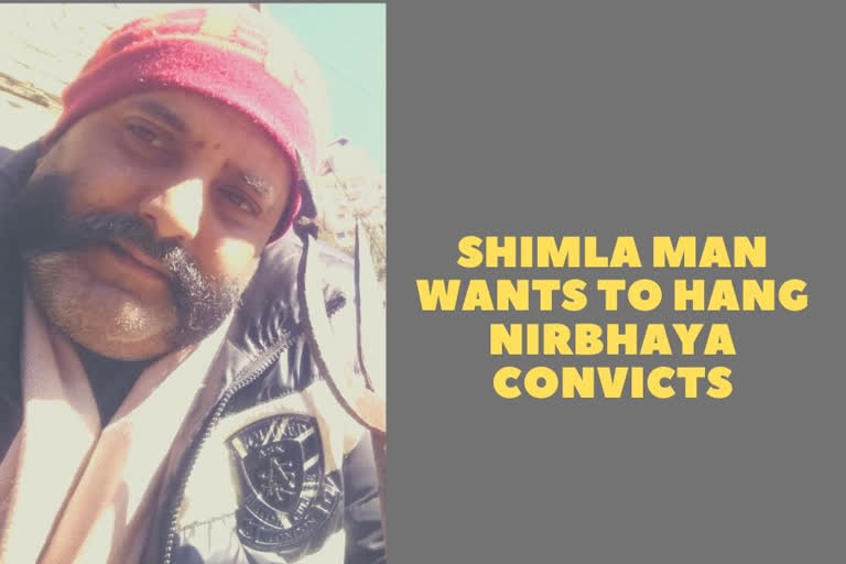 Shimla man wants to hang Nirbhaya case convicts, writes to President