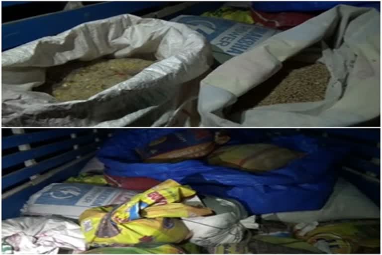 ரேஷன் பொருட்கள் பறிமுதல், Ration item seized