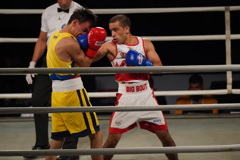 Gujarat Giants, Big Bout Indian Boxing League, Ashish Kumar, Amit Pangal