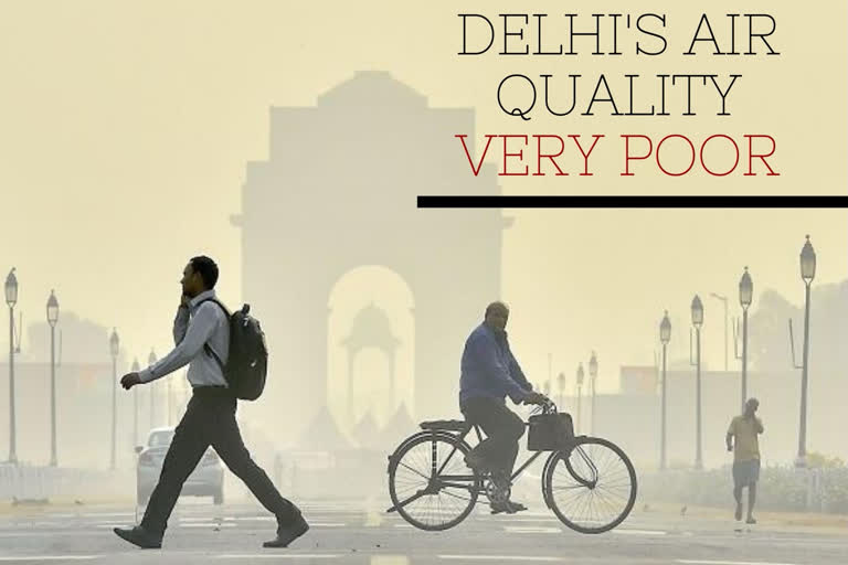 Air quality in Delhi turns 'very poor'