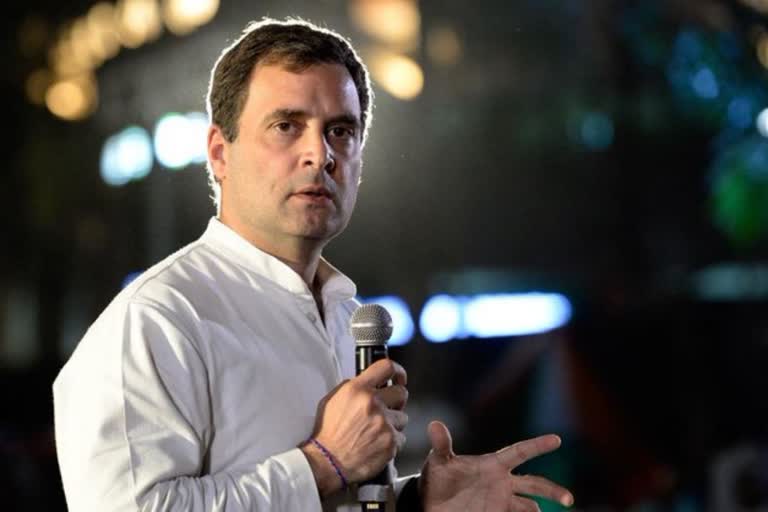 rahul gandhi attacks centre