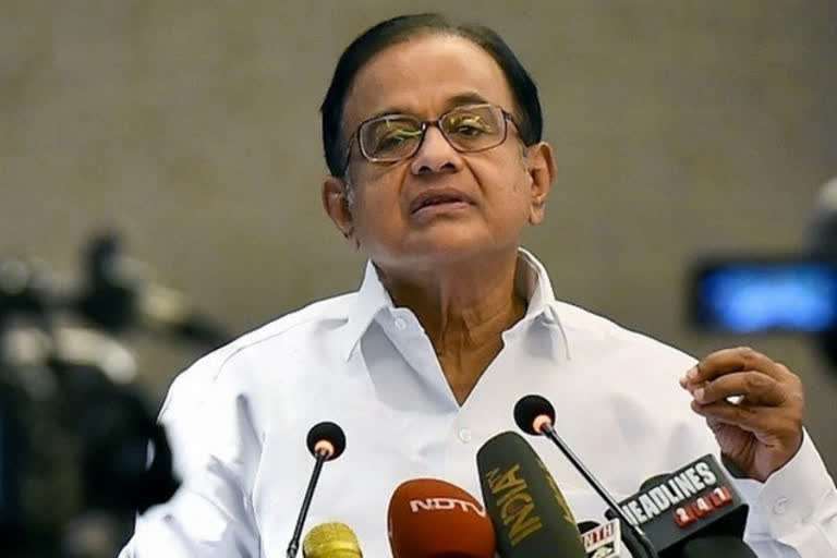 economic slowdown  Central Govt  p Chidambaram  പി ചിദംബരം  സാമ്പത്തിക മാന്ദ്യം  യുപിഎ സര്‍ക്കാര്‍  തിഹാർ ജയില്‍  ചിദംബരം ജാമ്യം  ഇന്ത്യ സമ്പദ്‌വ്യവസ്ഥ