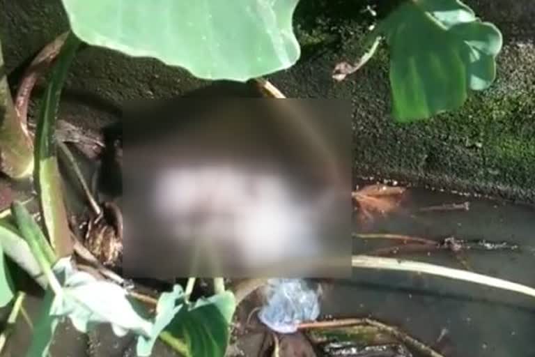 newborn child dead body found in drain