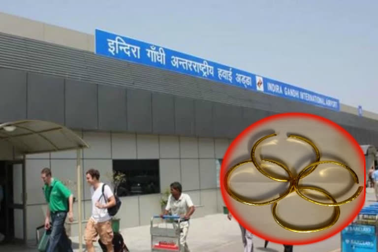 Custom seized more than 1.5 million gold in IGI airport delhi