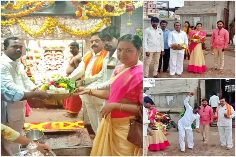 ಕನಕ ದುರ್ಗಮ್ಮ ದೇವಿಗೆ ವಿಶೇಷ ಪೂಜೆ, Special puja to Kanakadurgamma Devi