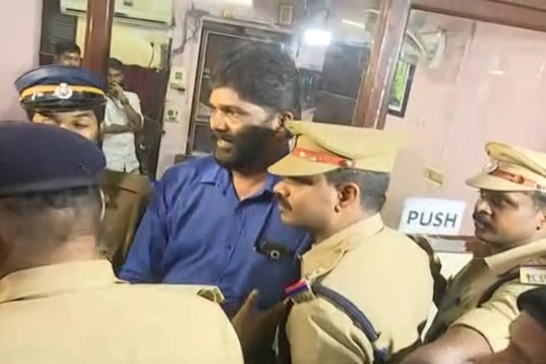 Thiruvananthapuram press club secretary arrested  തിരുവനന്തപുരം പ്രസ് ക്ലബ് സെക്രട്ടറി അറസ്റ്റിൽ  പ്രസ് ക്ലബ് സെക്രട്ടറി  Thiruvananthapuram news