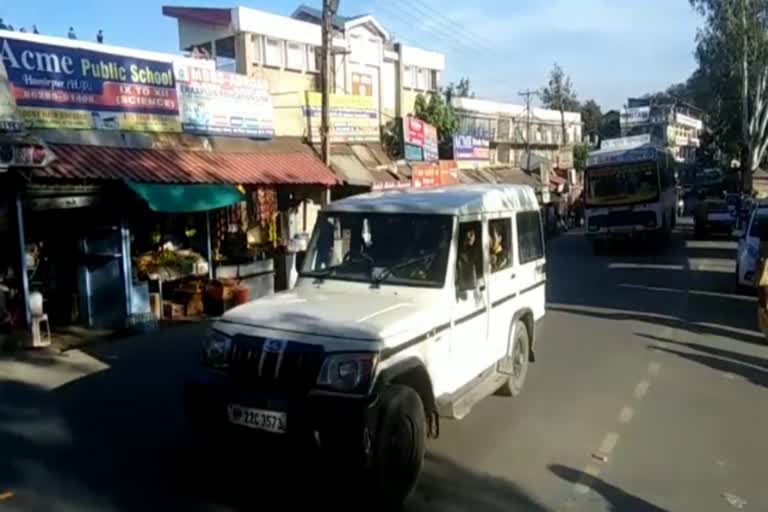 bus stand Hamirpur.