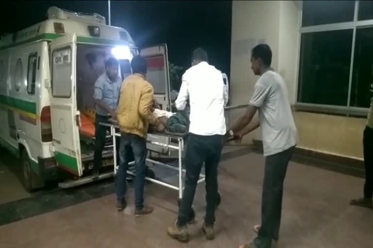 accident with Health Departments car auto driver lost his life in sukma