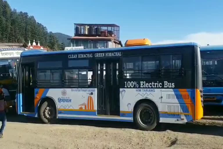 fast charging point placed in Dhali for electric buses