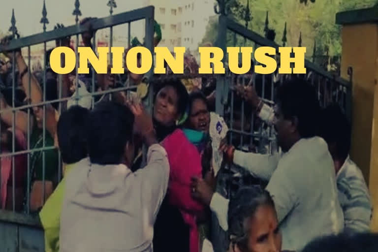 Onion rush: People create ruckus in AP to procure Rs 25 per kg onion