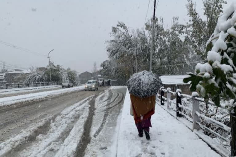 کشمیر اور لداخ میں سردی کی لہر برقرار