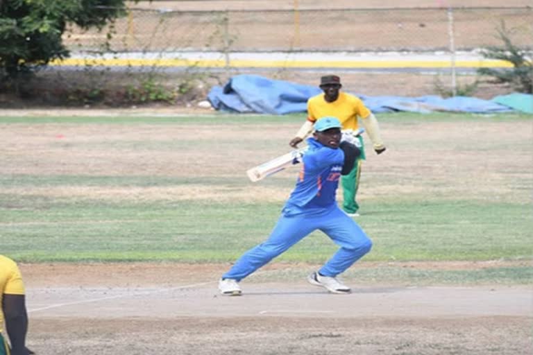 Indias blind cricket team