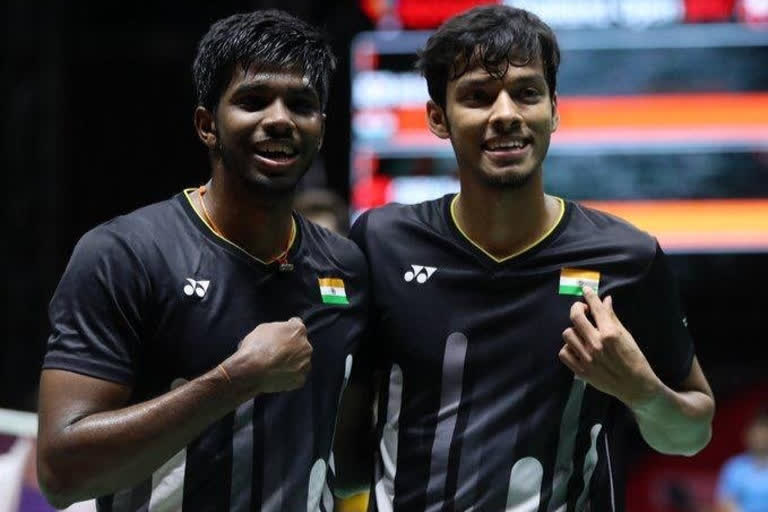 satwiksairaj rankireddy and chirag sehetty has been nominated for the bwf award