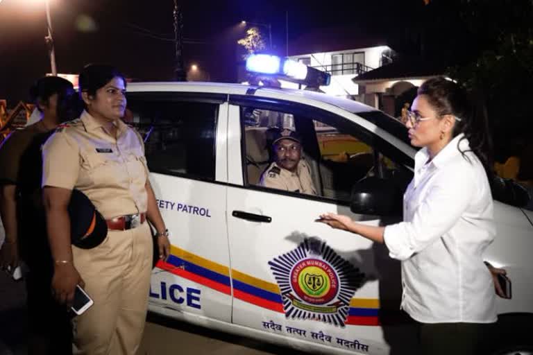 rani meets special night patrol police team