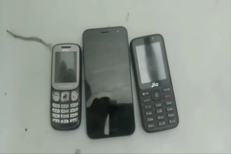 three mobile phone found in sohna jail during search operation