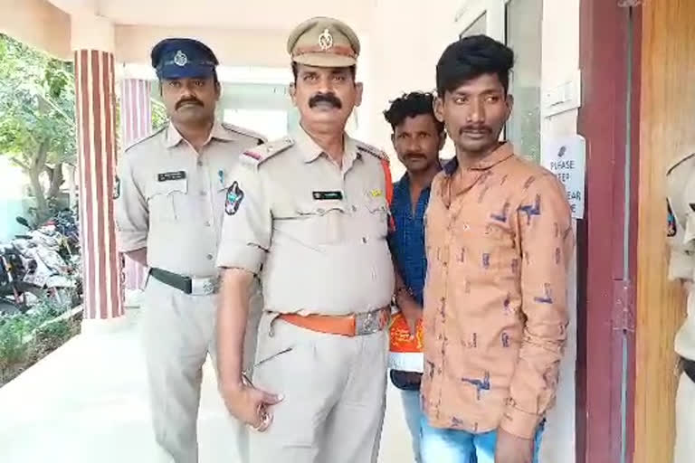 Krishna district police has arrested two accused in various cases