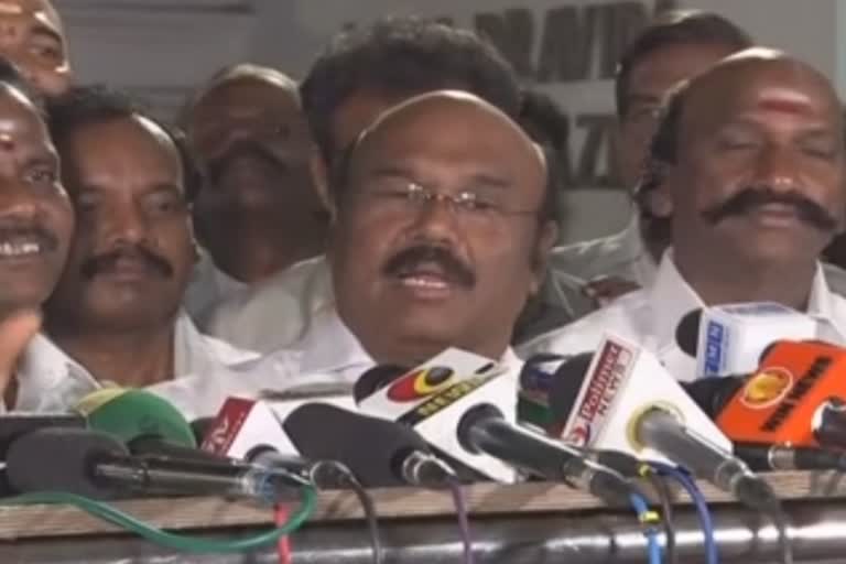 Minister Jayakumar byte