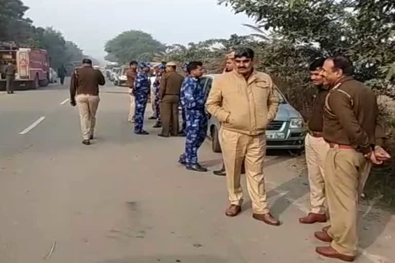 Encounter between Delhi Police and prize crook in Jhajjar