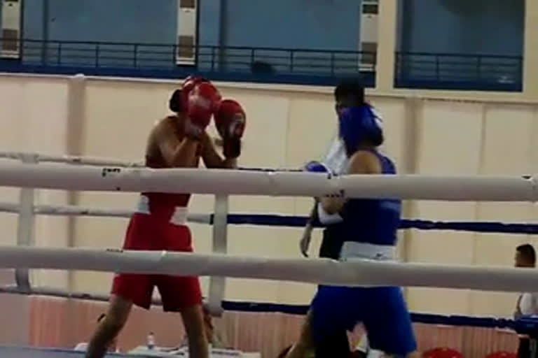 National Senior Women Boxing Championship  ദേശീയ സീനിയർ വനിതാ ബോക്സിംഗ് ചാമ്പ്യൻഷിപ്പ്  മെഡൽ ഉറപ്പിച്ച് മൂന്ന് കേരളതാരങ്ങൾ  കണ്ണൂർ വാർത്തകൾ  Kannur News