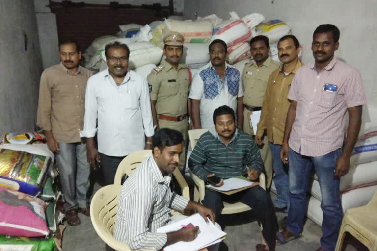 illegal ration rice seized in east godavari dst