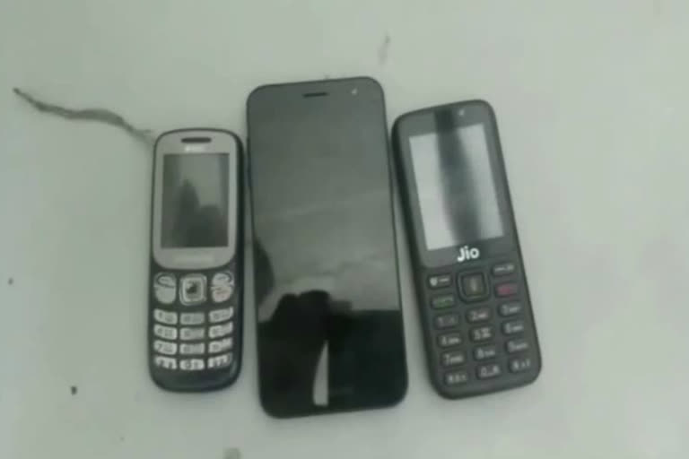 three mobile phone found in sohna jail during search operation