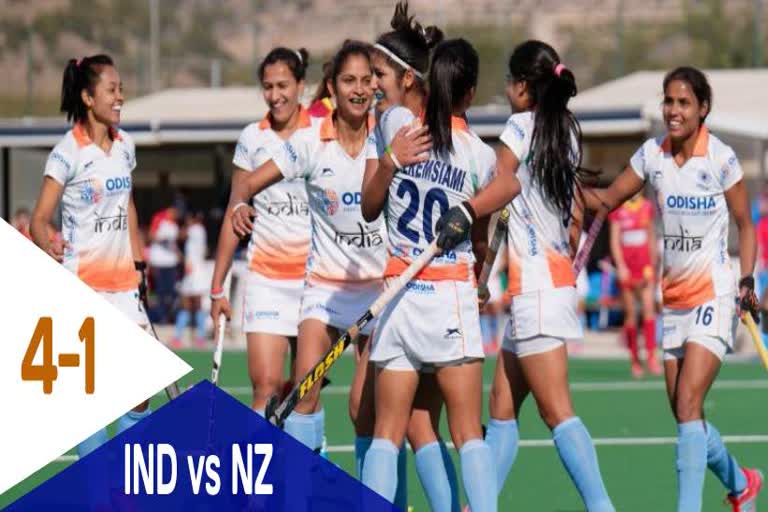 india vs new zealand, hockey triangle series