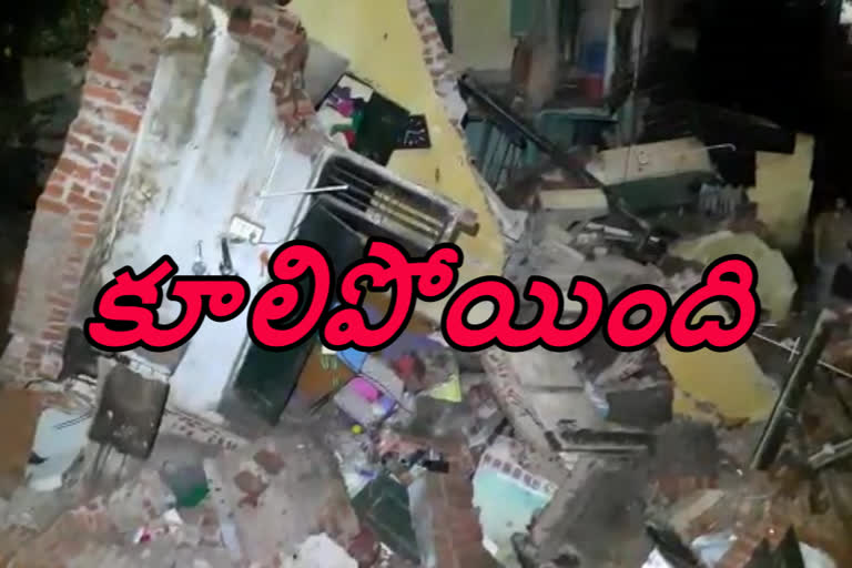 house collapsed in tirupathi