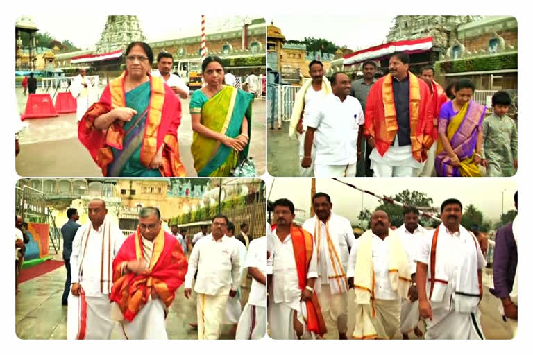 AP cs sahini visits tirumala srivaru