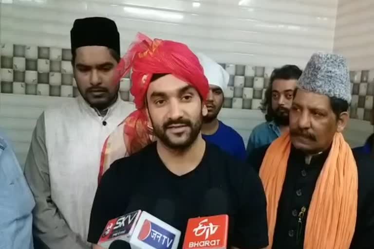 famous haryanvi singer fazilpuria visited dargah ajmer sharif