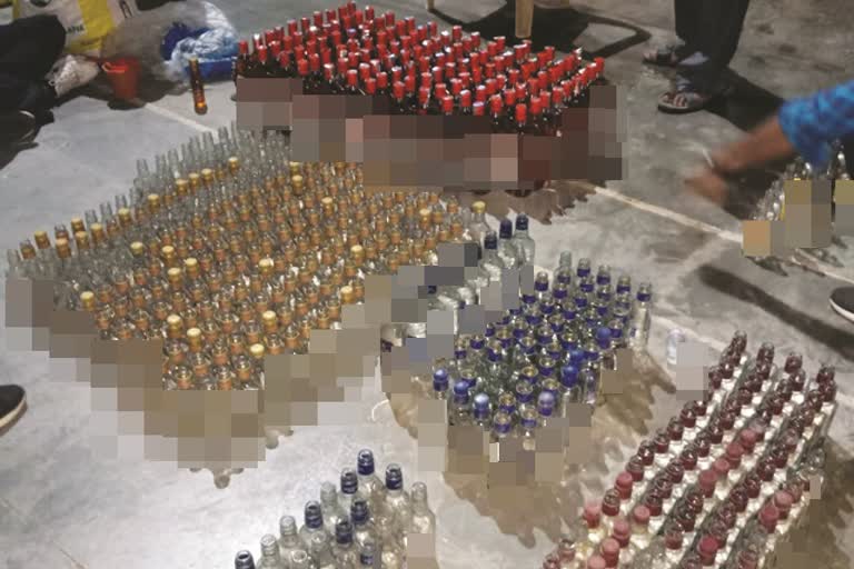 Disposal of fake liquor factory in nandurbar