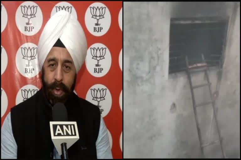 അനാജ് മാണ്ഡി  ആര്‍.പി സിങ്  Delhi fire tragedy  Smaller fire tenders could have saved more lives, says BJP's RP Singh