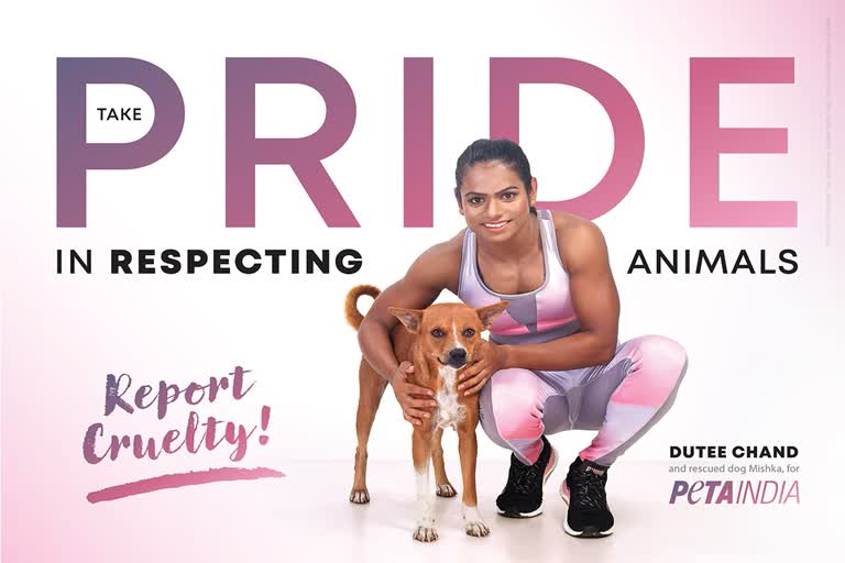 Dutee Chand Stars In New PETA India Ad