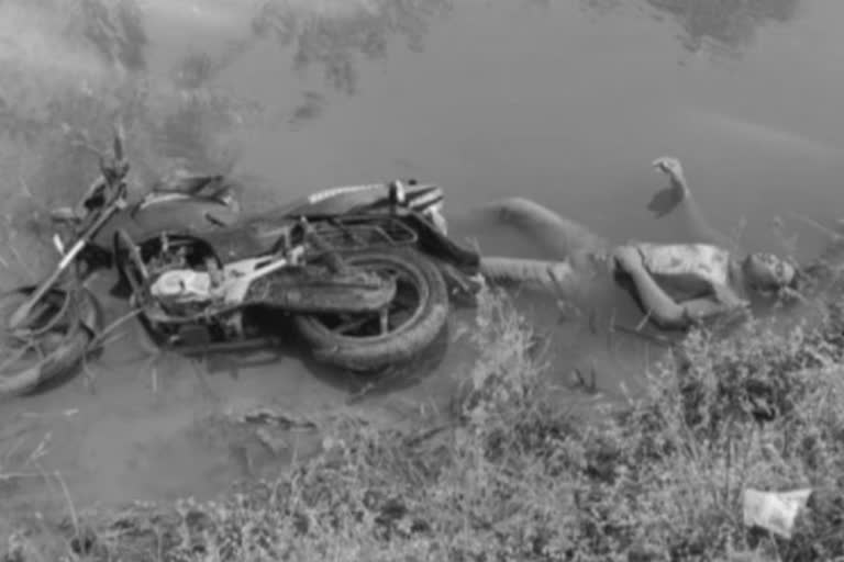 bike accident on lankapalli national highway krishna district