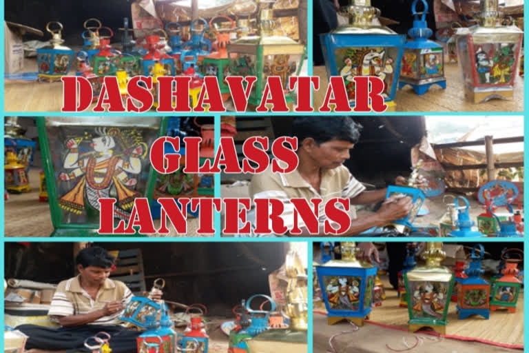 Dashavatar Taash fusions with glass lantern to add feather to Bengal's rich art