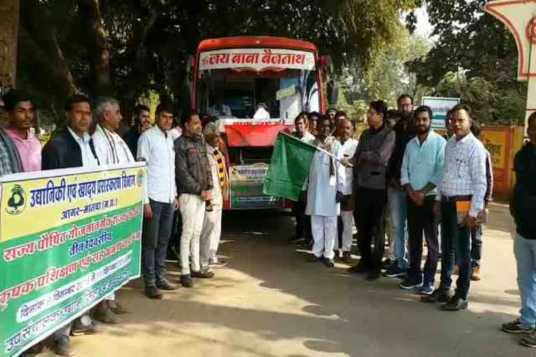 agar malwa farmers will learn new techniques of modern farming in mandsaur