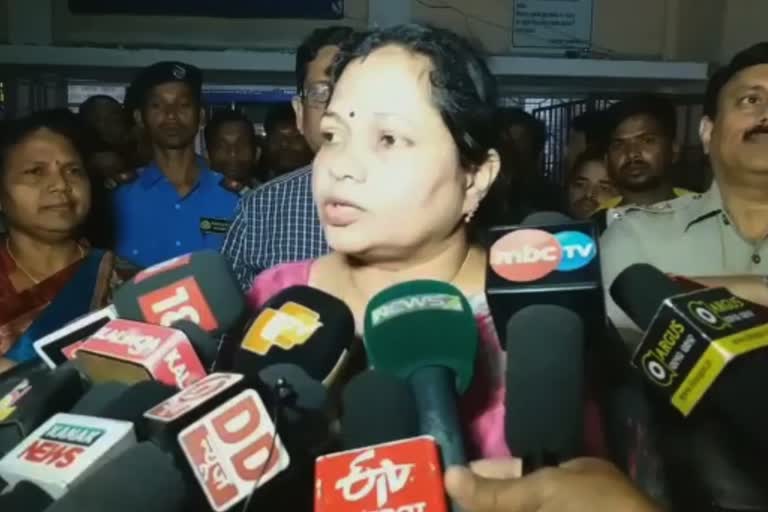 woman commissioner visit sambalpur