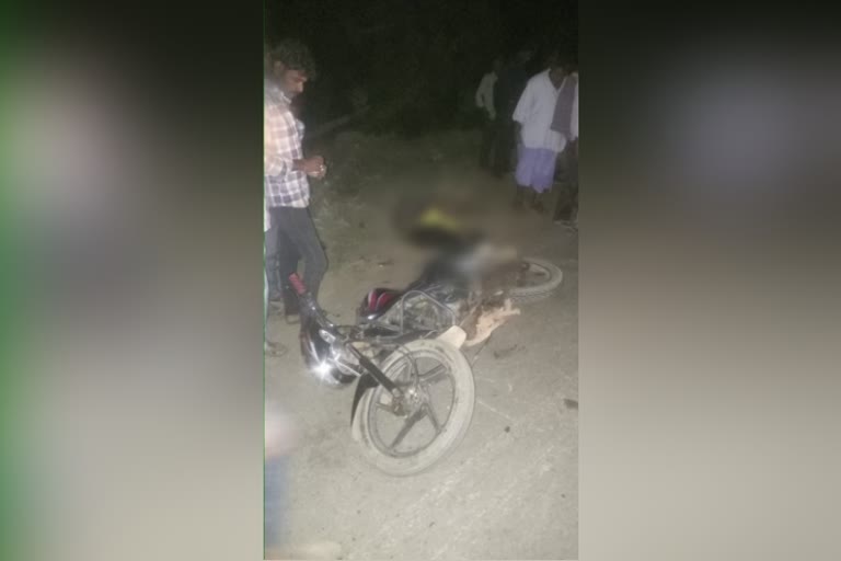 Accident between Bike and car