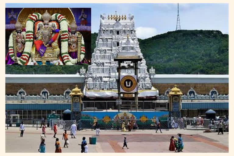 The crowds of devotees in Tirumala are common ,chittor district