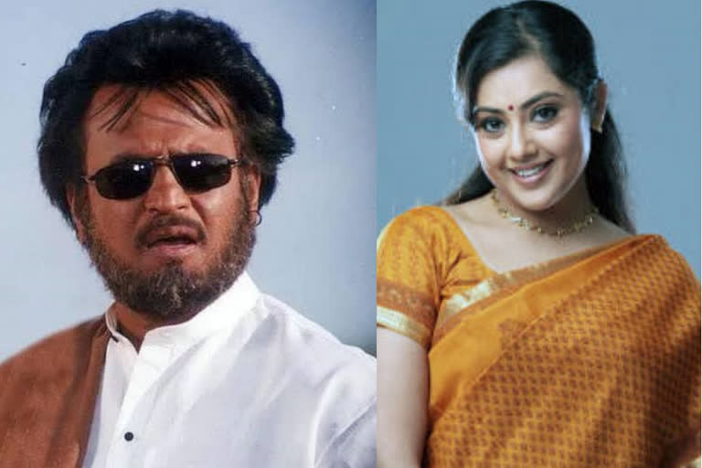 cobination of rajinikath and meena at rajini 168 movie