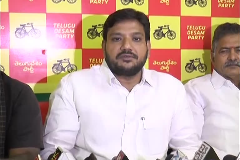 Tdp leader fires on jagan