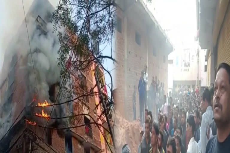 Fire in 5-storey building in Ghaziabad, evacuated 50 people