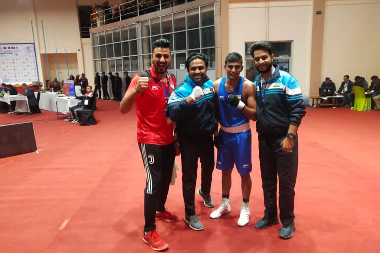 Bhiwani's boxer Manish won silver in South Asian Games