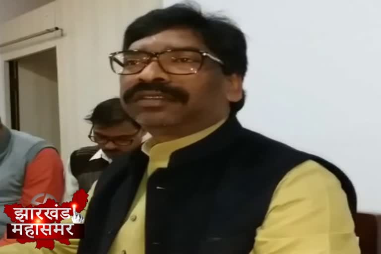 Hemant Soren attacked on BJP in dumka